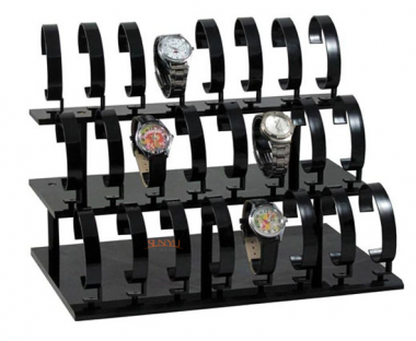 高档亚克力手表架 可拆三层手表架 手链架 手表展示架厂价直销