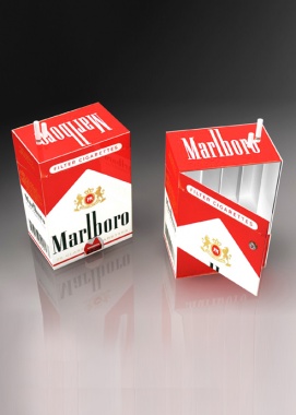亚克力烟盒 精美烟盒 亚克力香烟展示盒